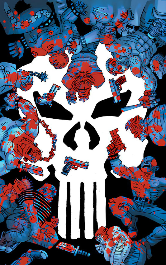 PUNISHER: RED BAND #1 1:100 FRANK MILLER VIRGIN VARIANT