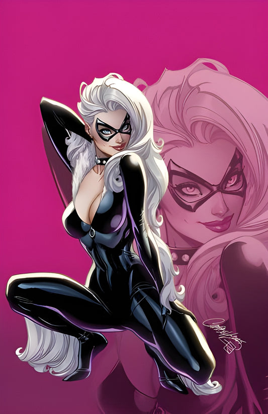 BLACK CAT #1 1:100 J. SCOTT CAMPBELL JUST SPECTACULAR COLLECTION VIRGIN