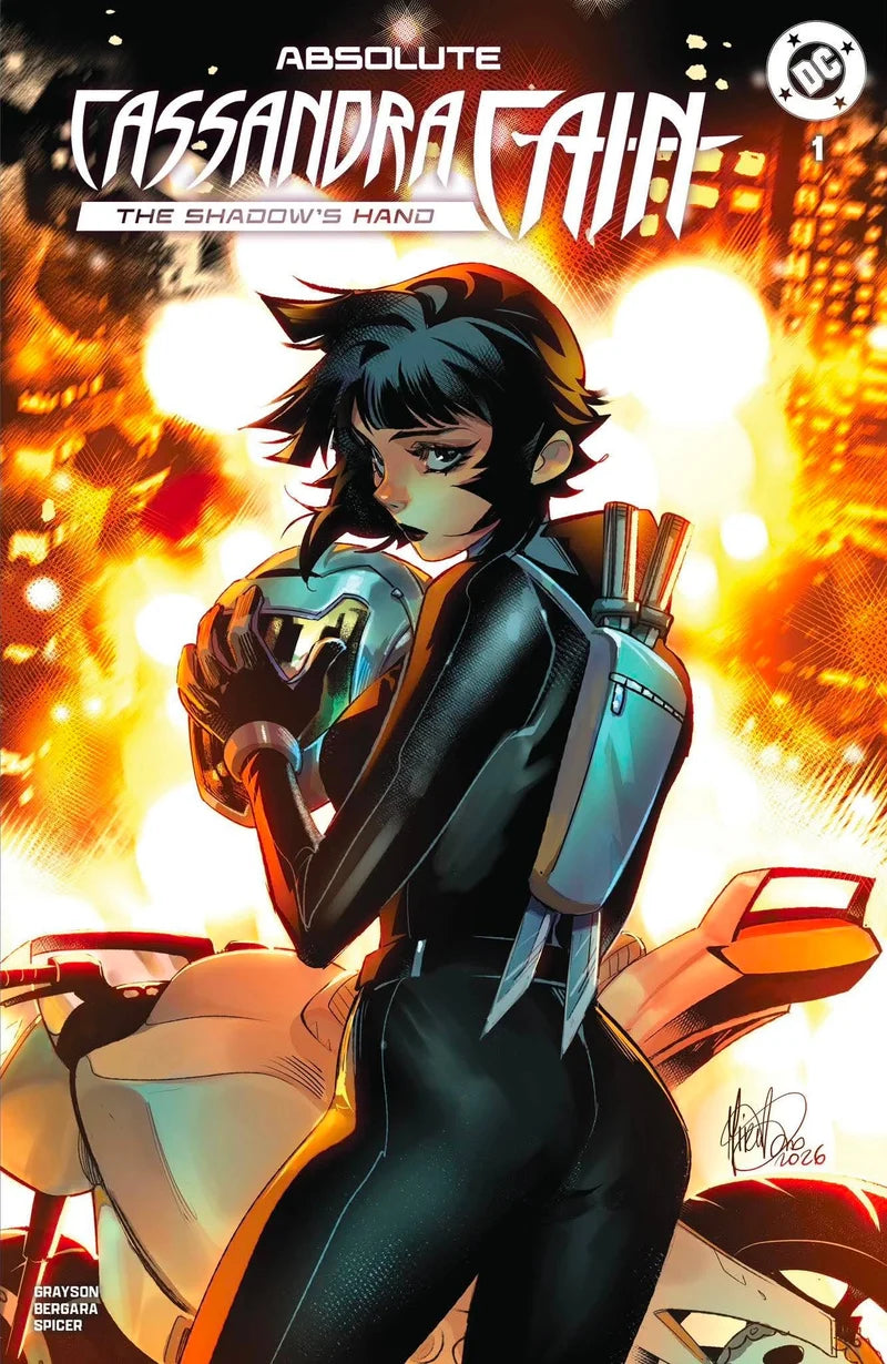ABSOLUTE CASSANDRA CAIN THE SHADOWS HAND #1 ANDOLFO EXCLUSIVE VARIANT