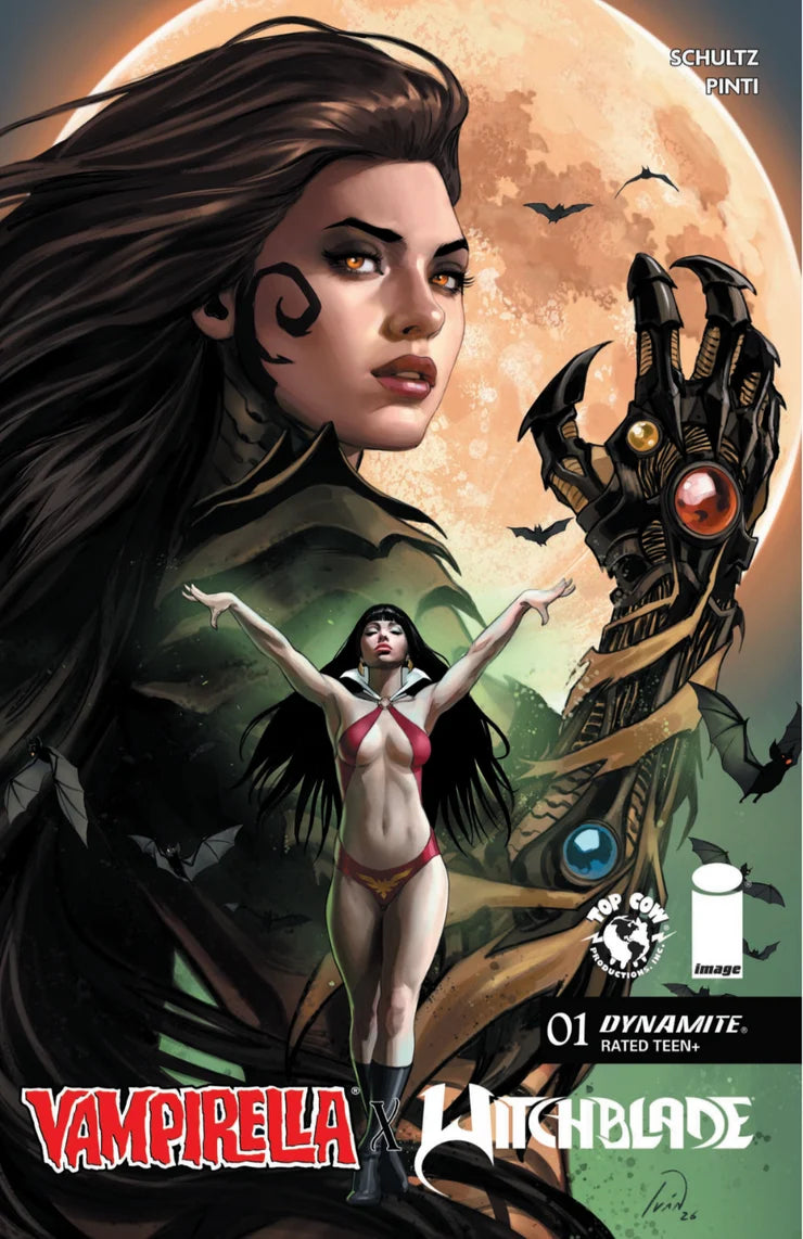 VAMPIRELLA WITCHBLADE 1 IVAN TALAVERA TRADE EXCLUSIVE