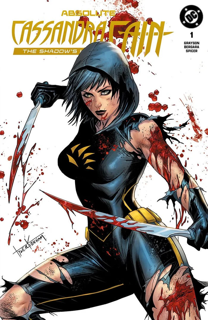 ABSOLUTE CASSANDRA CAIN THE SHADOWS HAND #1 KIRKHAM EXCLUSIVE VARIANT