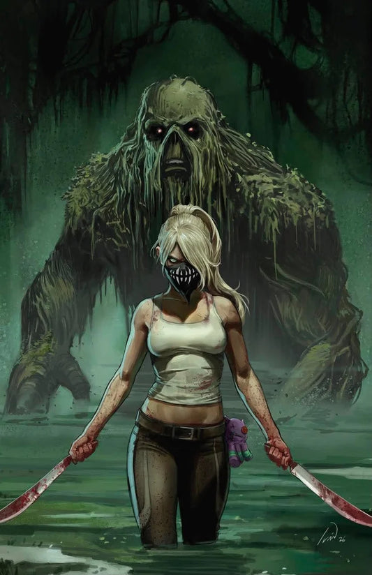 SWAMP THING IS KILLING THE CHILDREN #1 IVAN TALAVERA VIRGIN EXCLUSIVE