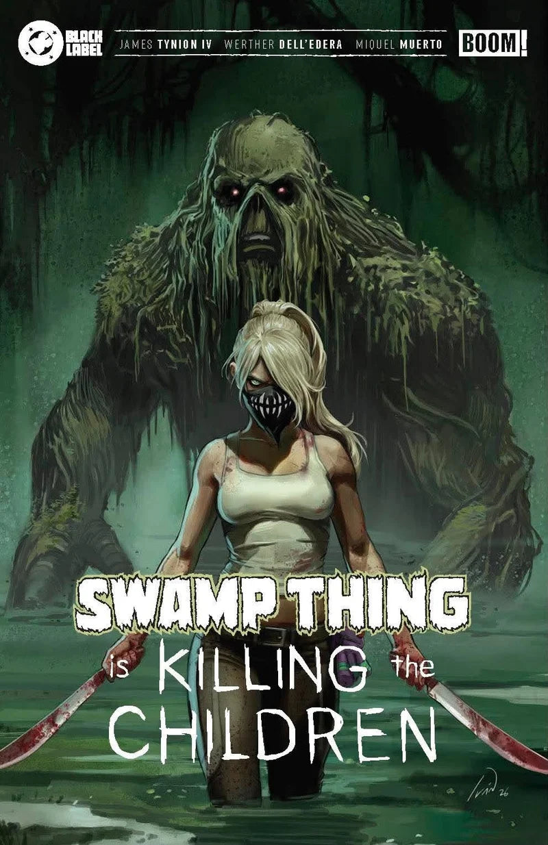 SWAMP THING IS KILLING THE CHILDREN #1 IVAN TALAVERA EXCLUSIVE VARIANT