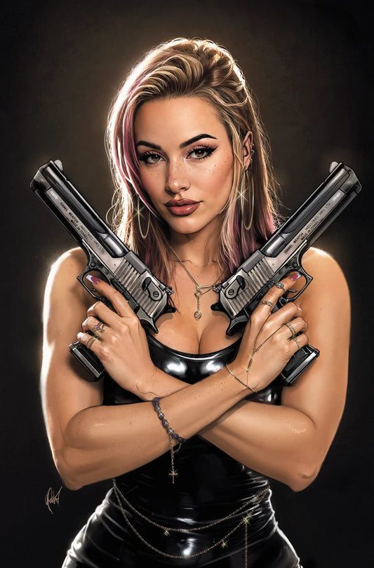 GUN HONEY DOUBLES DOWN #3 CEDRIC POULAT VIRGIN (NO TATTOO)