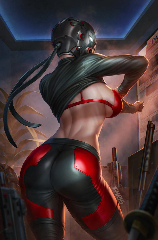 FINAL BOSS MASKED VIGILANTE #1 CHRIS NG VIRGIN COVER