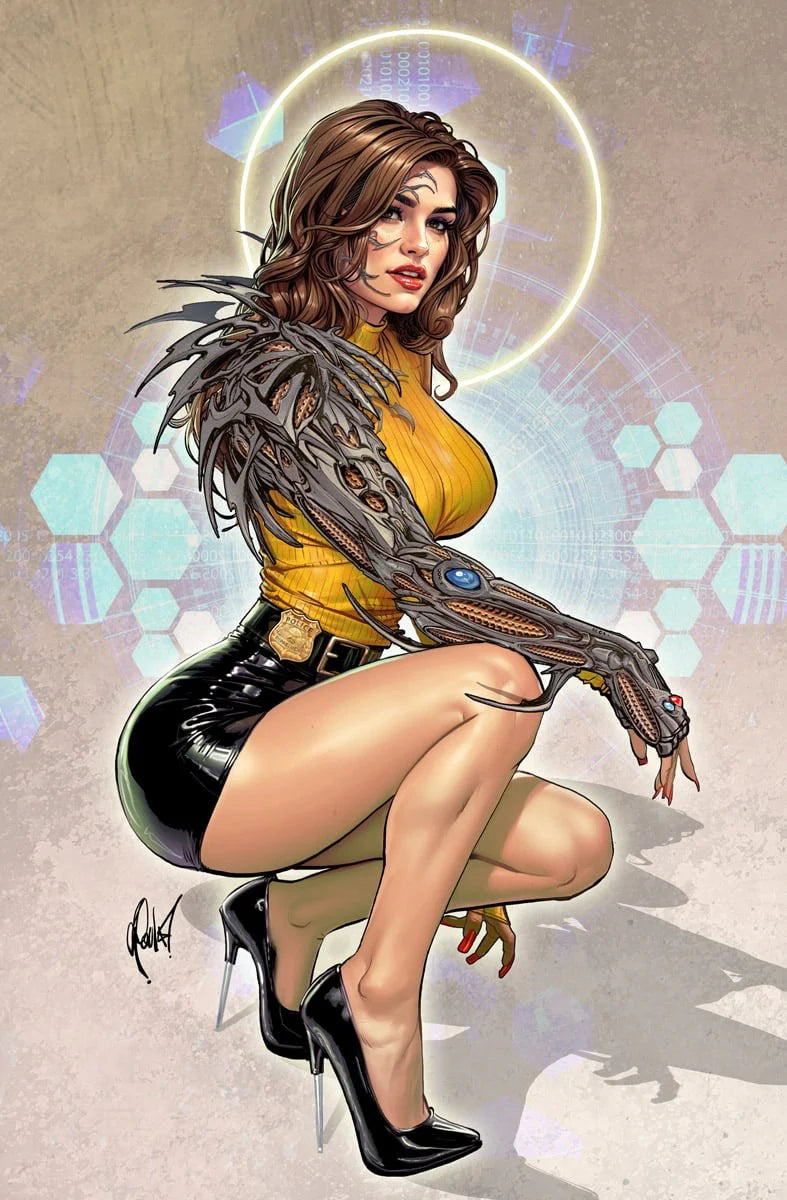 WITCHBLADE #20 CEDRIC POULAT EXCLUSIVE SET OF THREE (TRADE/VIRGIN/FOIL)