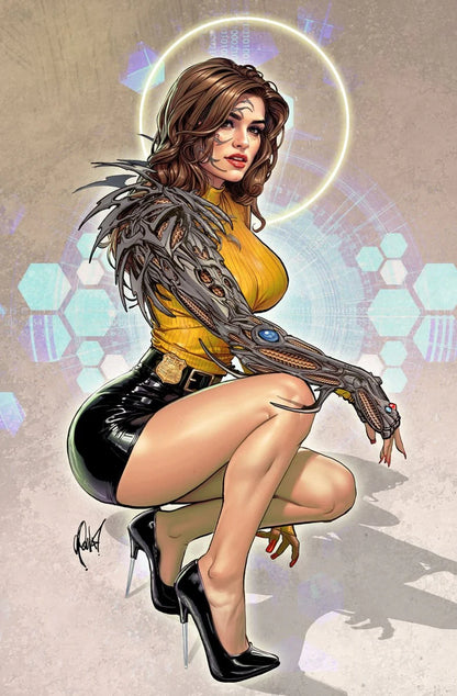 WITCHBLADE #20 CEDRIC POULAT EXCLUSIVE SET OF THREE (TRADE/VIRGIN/FOIL)