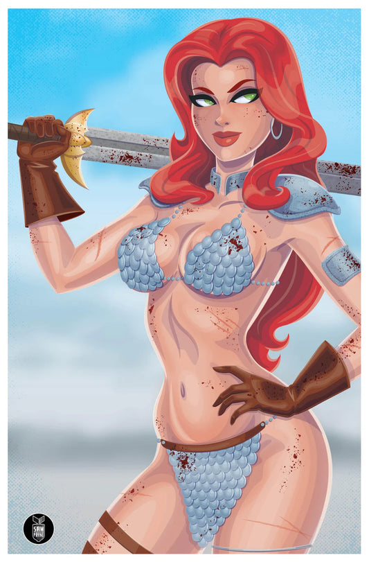 RED SONJA SHE DEVIL WITH A SWORD #1 SAM PAYNE VIRGIN COVER