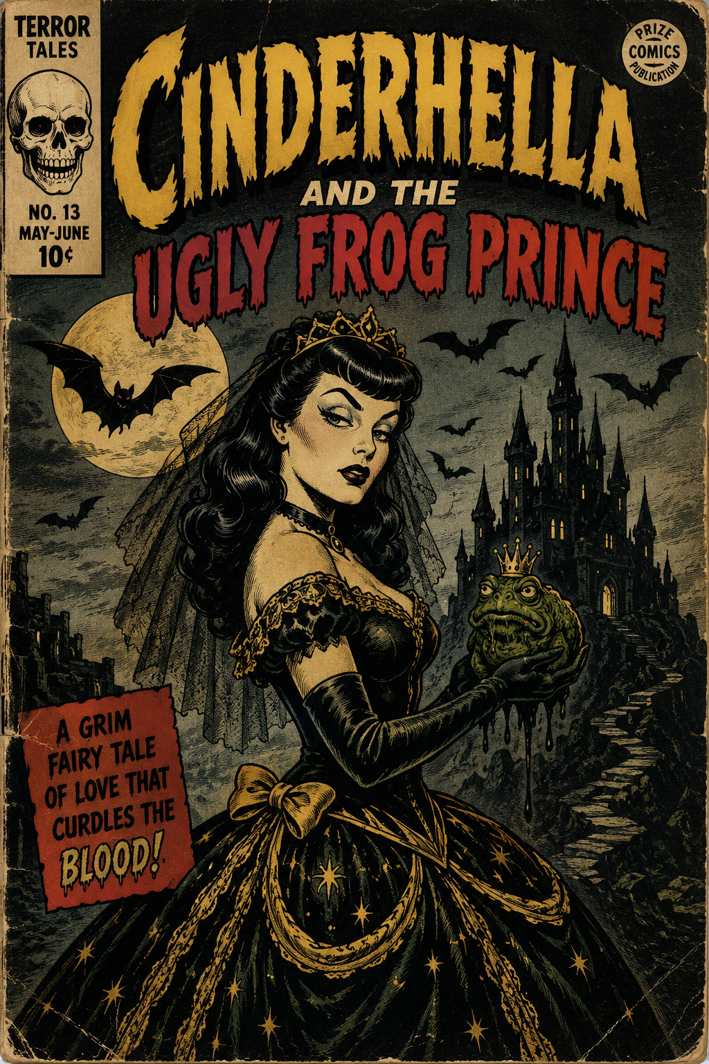 CINDERHELLA AND THE FROG PRINCE #1 - THE SEVEN GOLDEN RINGS PART 1