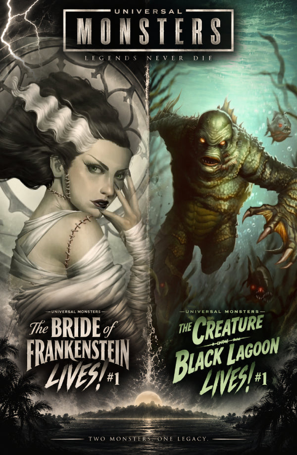 [SET] BRIDE/FRANKENSTEIN & CREATURE/LAGOON #1 TOLIBAO EXCLUSIVES