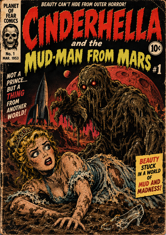 CINDERHELLA AND THE MUD-MAN FROM MARS #1