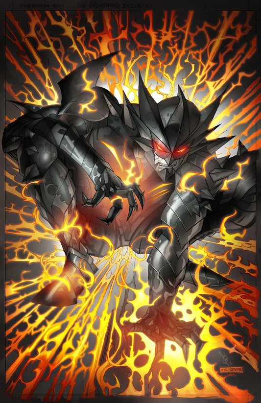 FIREBORN #1 ALAN QUAH VIRGIN COVER