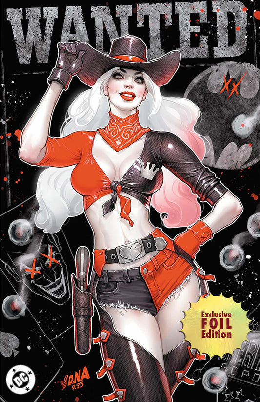 HARLEY QUINN #47 DNA NAKAYAMA MEGACON BLACK FOIL