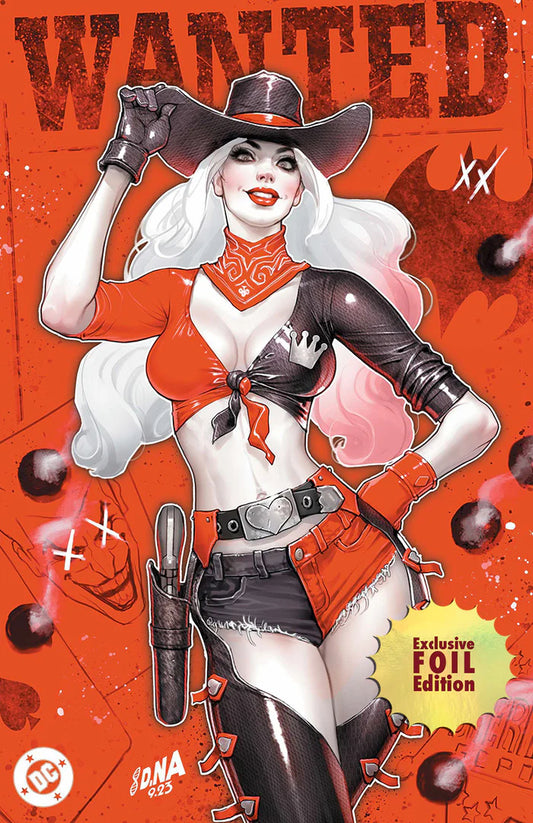 HARLEY QUINN #47 DNA NAKAYAMA MEGACON RED FOIL