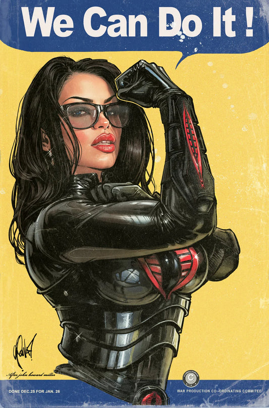 GI JOE REAL AMERICAN HERO #326 CEDRIC POULAT 616 COMICS YELLOW