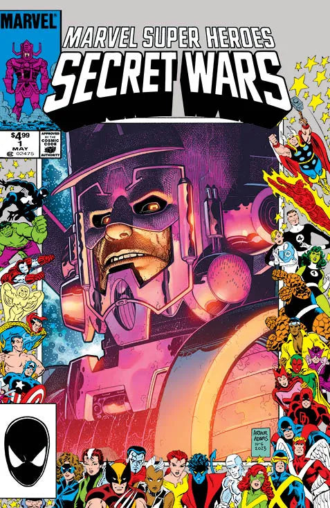 SECRET WARS #1 ART ADAMS GALACTUS FRAME VARIANT