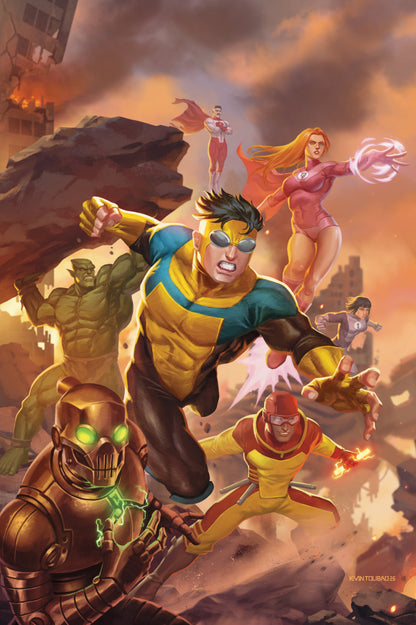 INVINCIBLE RETURNS #1 / BATTLE BEAST #7 KEVIN TOLIBAO EXCLUSIVE FOIL SET