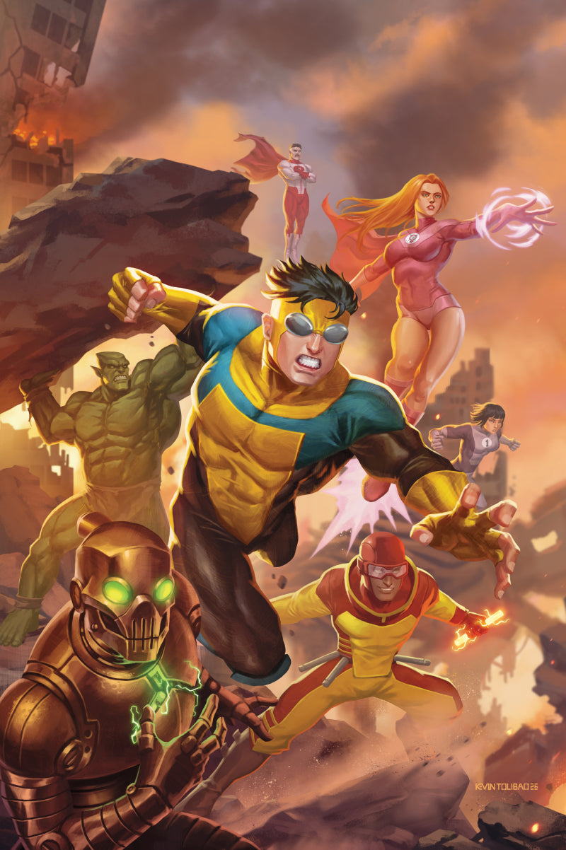 INVINCIBLE RETURNS #1 / BATTLE BEAST #7 KEVIN TOLIBAO EXCLUSIVE FOIL SET