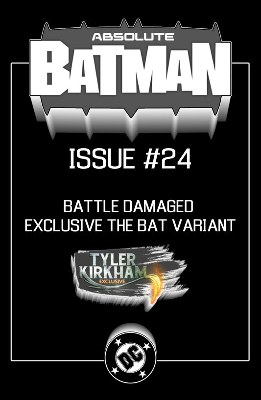 ABSOLUTE BATMAN #24 TYLER KIRKHAM THE BAT 3-PACK