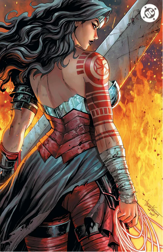 ABSOLUTE WONDER WOMAN #17 TYLER KIRKHAM EXCLUSIVE VIRGIN VARIANT
