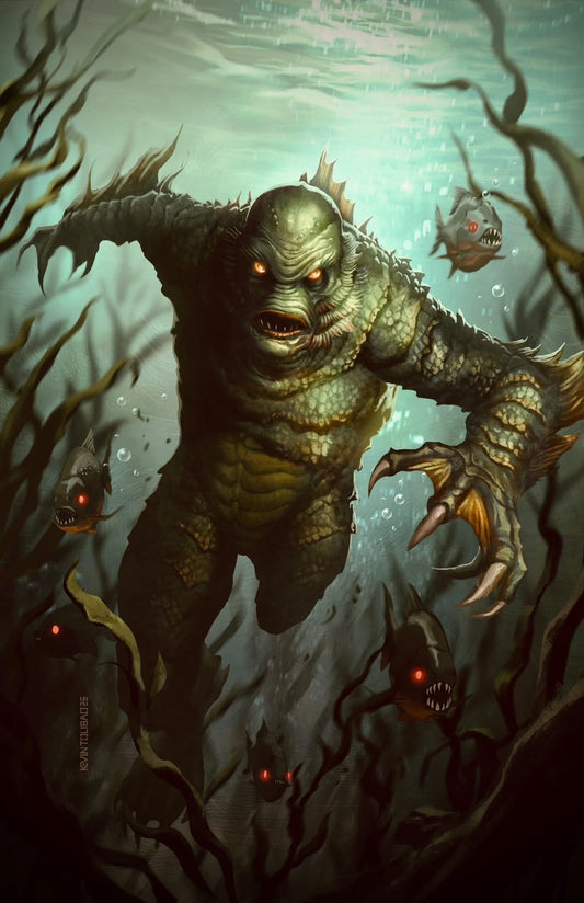 UNIVERSAL MONSTERS THE CREATURE FROM THE BLACK LAGOON LIVES #1 KEVIN TOLIBAO EXCLUSIVE COVER