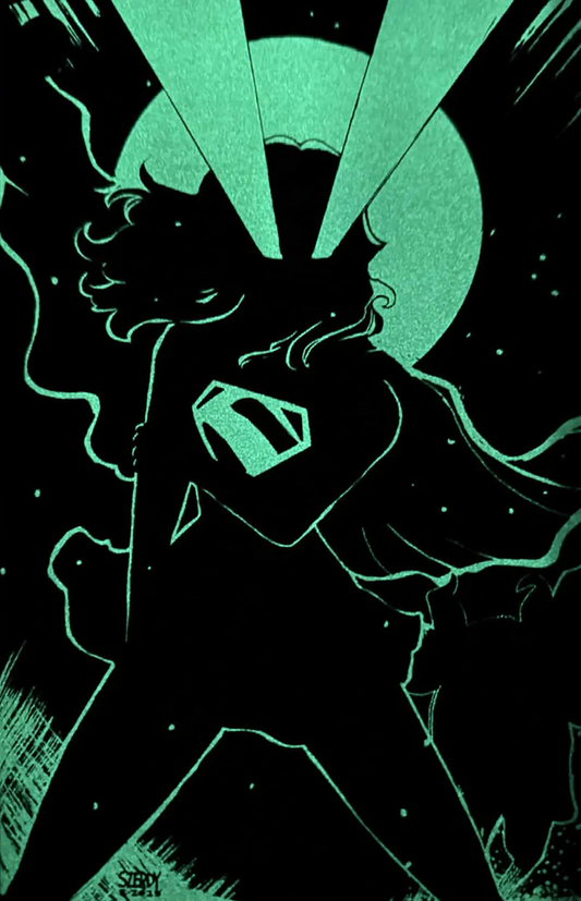 ACTION COMICS #252 FACSIMILE EDITION SZERDY EXCLUSIVE GLOW IN THE DARK VIRGIN