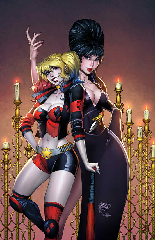 HARLEY QUINN X ELVIRA #1 RYAN KINCAID NYCC EXCLUSIVE VIRGIN