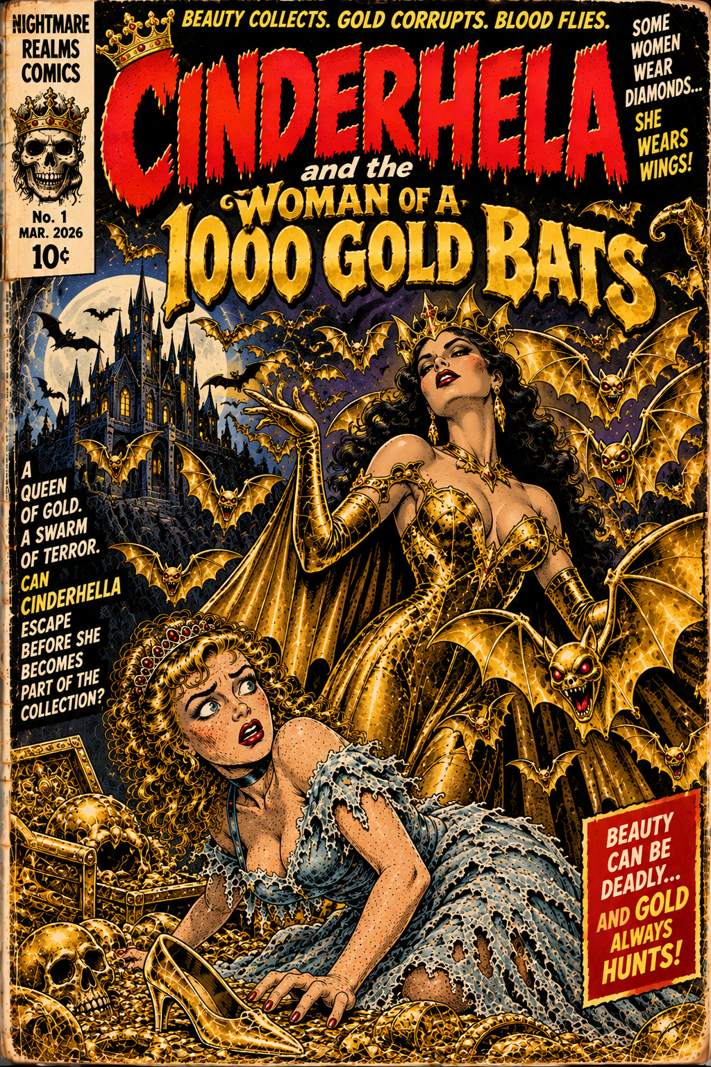 CINDERHELLA AND THE WOMAN OF A 1000 GOLD BATS #1 EXCLUSIVE