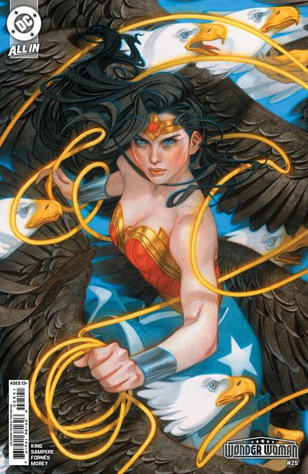 WONDER WOMAN #25 CVR H INC 1:25 TRAN NGUYEN CARD STOCK VAR 17TH SEPT