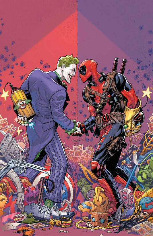 MARVEL/DC: DEADPOOL/BATMAN #1 PATRICK GLEASON EXCLUSIVE VIRGIN