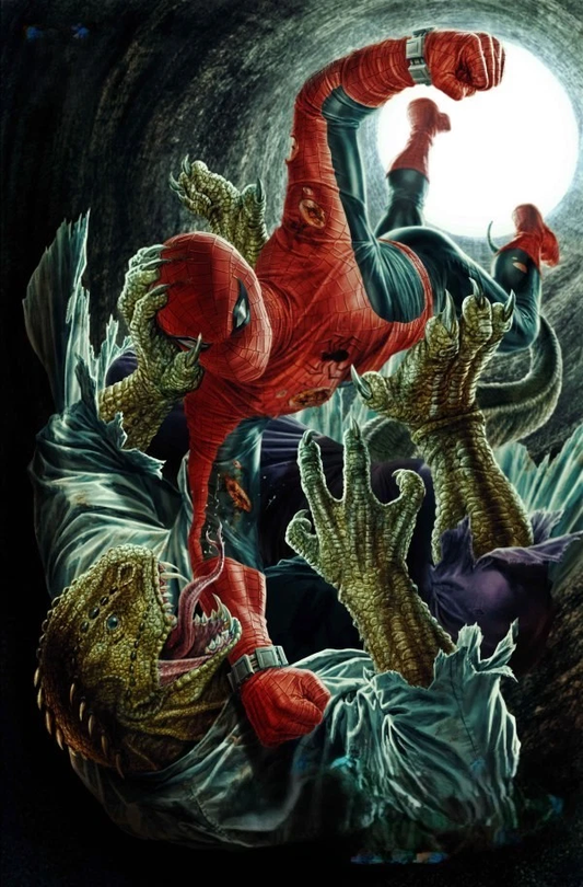 AMAZING SPIDER-MAN #13 1:100 LEE BERMAJO VIRGIN VARIANT