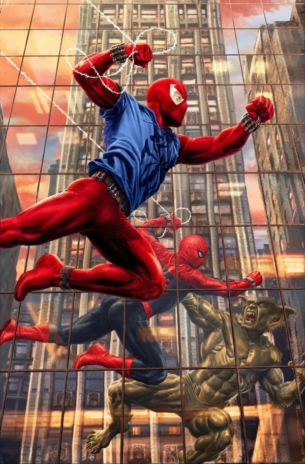 AMAZING SPIDER-MAN #25 1:100 LEE BERMEJO VARIANT
