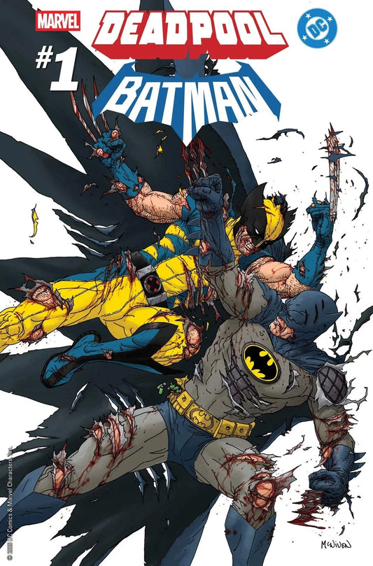 MARVEL/DC: DEADPOOL/BATMAN #1 1:25 STEVE MCNIVEN VARIANT