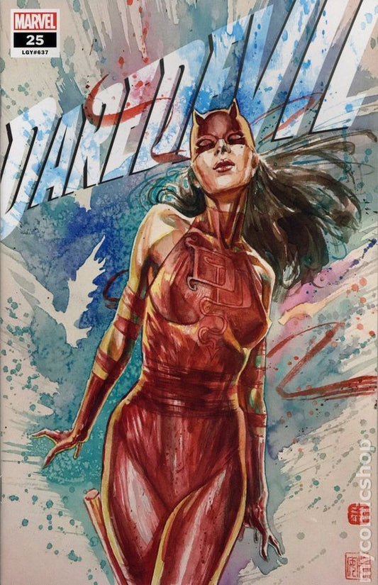 DAREDEVIL #25 DAVID MACK 2ND PRINT TRADE DRESS VARIANT EXCLUSIVE